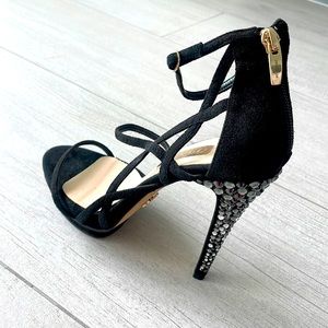 JINNY KIM BEJEWELED HEELS